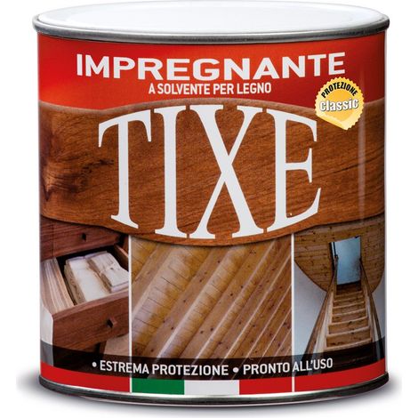 Tixe Impregnante Protettivo per Legno – Vernice per Trattamenti e Finiture Resistenti, Castagno 25 Lt (1/2)