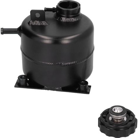 Pièce automobile en alliage d'aluminium 7075 pour Mercedes-Benz Classe S Cabriolet R53 (modèles 2005-2008) : vase d'expansion, noir (1/5)