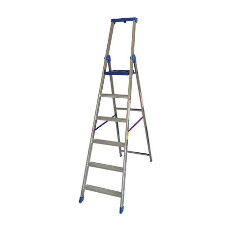 SCALA LIBRETTO CLIMB EVO EN131 MARCHETTI  ALLUMINIO GRADINI  6 H.CM 145
