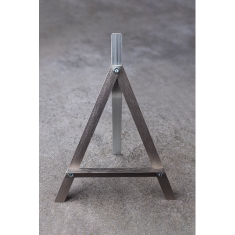 Supporto per piatti Space Plate - 20×20 cm (argento) (1/4)