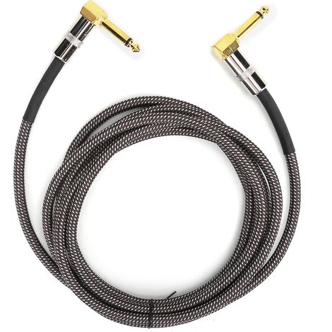 Câble Guitare JORINDO 6.35mm - 3 mètres - Cordon Jack pour Amplificateur et Instruments - JD6215 (1/5)