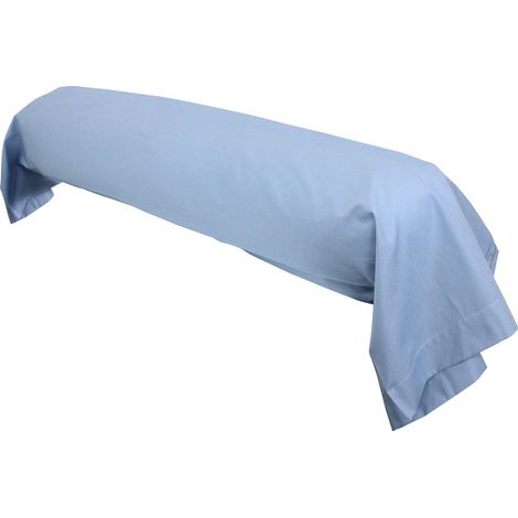 Taie de traversin uni coton ALTO 140x43 cm