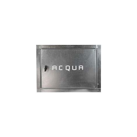 SPORTELLO CONTATORE ACQUA IN ACCIAIO ZINCATO  cm.50x40h.