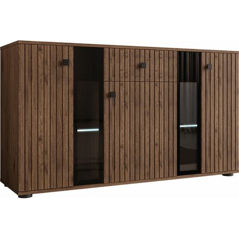 Cómoda Studio , Con cajones y puertas, Número de cajones: 0, 80x141x41cm, LED