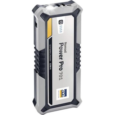 Lithium Booster NOMAD POWER 701 Voltaje de carga 12V Corriente de arranque 700 A GYS (1/3)