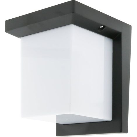 IluminaShop - Aplique de Pared LED Dakota 12W IP54  Blanco Calido 3000K (1/5)