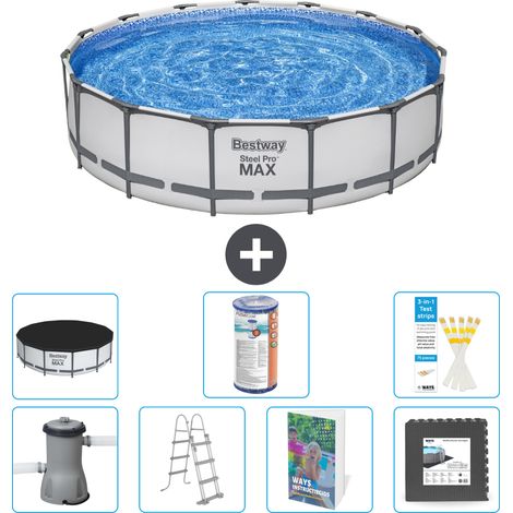 Bestway Steel Pro MAX Rund - 457x122 cm - 8-teilig S563