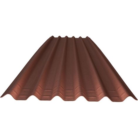 Easyfix Corrugated Bitumen Sheet Red 2m x 820mm (1/3)