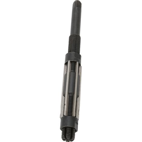 Alésoir réglable à main outil de perçage 6 lames acier 9SiCr 64mm plage 19-21mm avec boîte