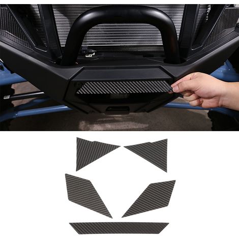 Das vordere Zierteil aus Kohlefaser, Typ A, passt zum Polaris RZR PRO XP 2021+ (OC08423). (1/5)