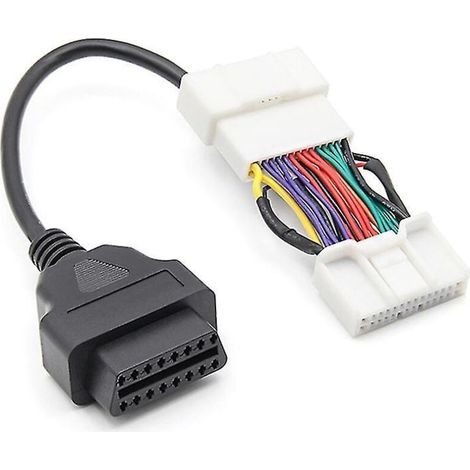 Câble adaptateur OBD vers OBD2 16 broches pour scanner automobile Tesla Model 3 Y (1/5)