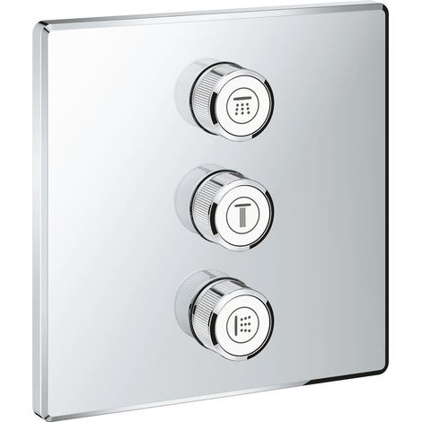 Grohe Grohtherm SmartControl vanne cachée à 3 voies, 29127000,