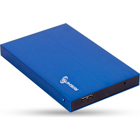 Disque Dur Externe Portable 500B 2,5" USB 3.0 pour PC - Bleu (1/5)
