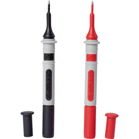Chauvin Arnoux P01295491Z Prüfspitze Buchse 4 mm CAT IV 1000 V Rot, Schwarz  2 St. (1/5)