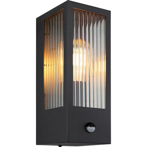 Globo - aplique de pared - Gundula - negro - metal - E27 - 31980S (1/5)