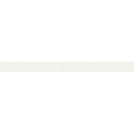A.S. Creations – Frise murale rayures horizontales grise et blanche – Papier peint haute qualité – Pour couloir et chambre adulte – Collection Only Borders 10