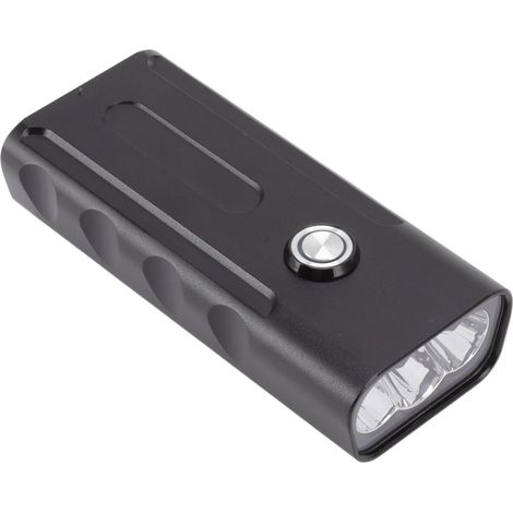 Phare vélo 3 LED T6 IPX5 étanche rechargeable 5200mAh éclairage cyclisme nocturne accessoire (1/5)