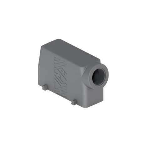 Custodia mobile, serie T-TYPE, con 4 piolini, ingresso cavo orizzontale M32