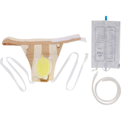 Dispositifs urinaires portables en latex souple, entonnoir à urine pour les voyages et le camping en plein air (femme) (1/5)