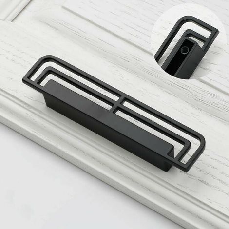 maniglie e pomelli per cassetti, maniglie per ante di mobili da cucina, cassetti per armadi, mobili per camera da letto (nero)