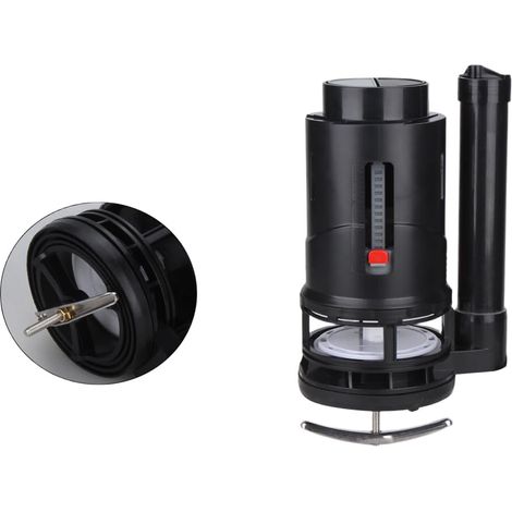 Vanne de vidange de réservoir de grand diamètre 7, 6 cm Noir (20 (1/3)