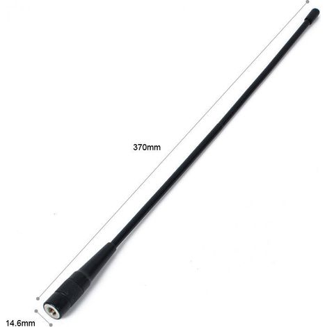 Compatible with dual-band VHF/UHF 2m/70cm BNC handheld radio antenna (1/5)