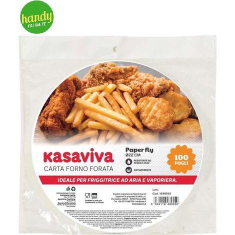 Carta Forno Forata Kasaviva Paper fly 100 pezzi