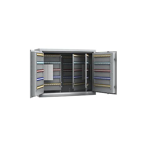 Caja de caudales para llaves  gris luminoso  listones de