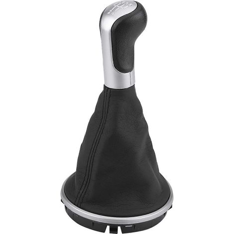 Schaltknaufmanschette für 5-Gang-Schalthebel von Skoda Fabia MK2 Roomster 5J0711113F (1/4)