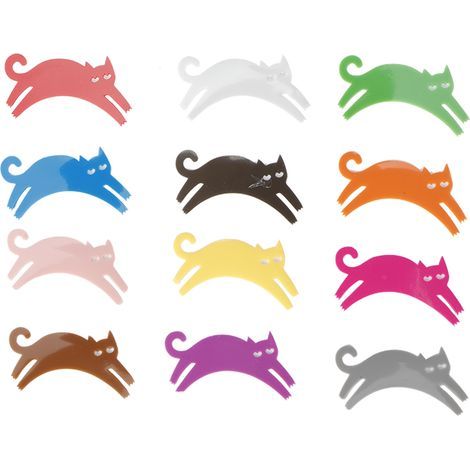 24 marque-verres en silicone en forme de chats et de chiens pour identifier les verres à vin et décorer les verres de fête. (1/5)