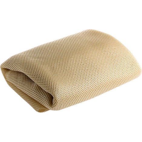 Staubdichte Lautsprecherabdeckung aus Stoff für Stereolautsprecher – 140 x 50 cm – Beige (1/5)