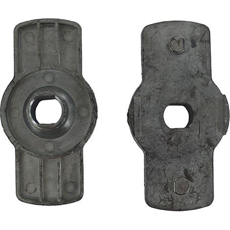 Support De Lame Pour Tondeuse électrique Modèle Foxter Gy2254 (3601028508553). Entraxe: 80 Mm. Origine: 3222540101049001