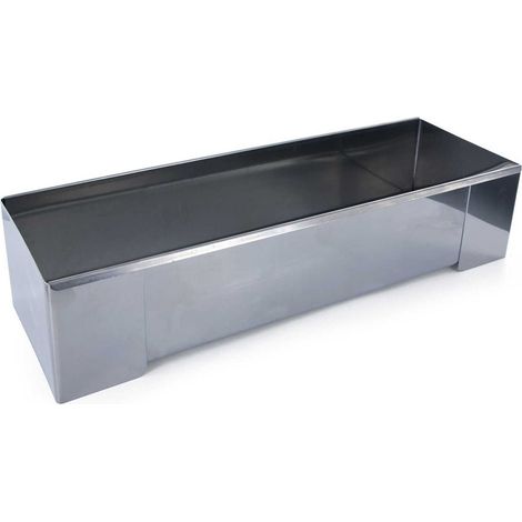 Altobuy – Moule à bûche rectangulaire en acier inoxydable – Démoulage facile avec embouts amovibles – Dimensions 31 x 10 x H7cm (1/3)