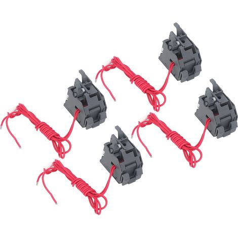 Lot de 4 déclencheurs de shunt MX-160, tension AC230V, montage latéral gauche, dispositif de coupure à distance pour disjoncteurs, pack de 4 unités de déclenchement électrique. (1/5)