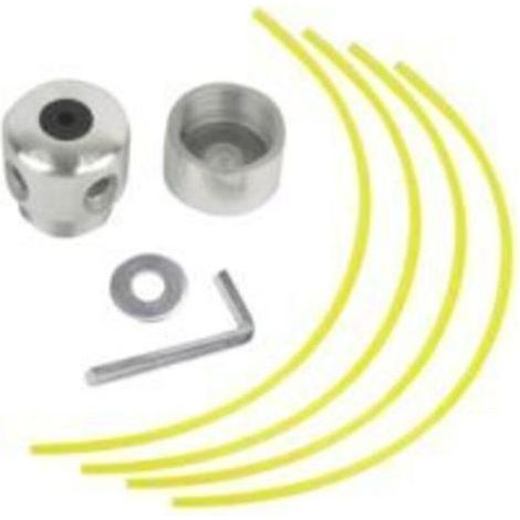 Brush Cutter, Aluminum Trimmer Head, Grass Head Aluminum Trimmer Head, Grass Trimmer Head for Lawn Mower Accessories (1/5)