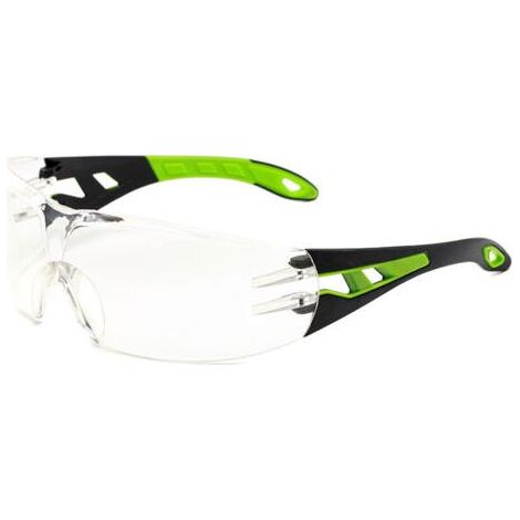 Lunettes 1 pièce noir vert, lunettes de protection, coupe-vent et anti-sable, lunettes, protègent les yeux des dommages (1/5)