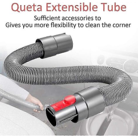 Ausziehbarer flexibler Schlauch für Dyson V7, V8, V10, SV10 und SV11 Serie, Ausziehbarer Verlängerungsschlauch Dyson Access Highway