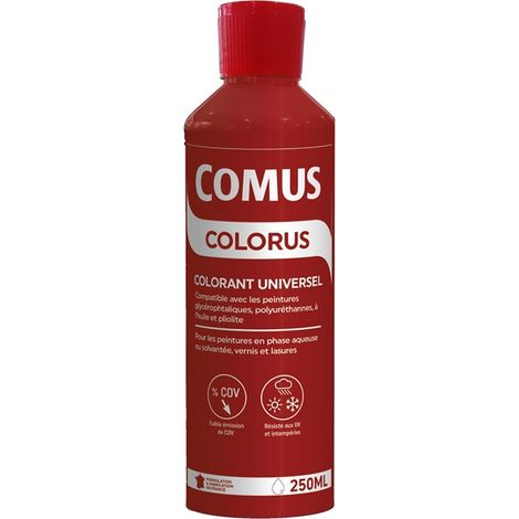 Colorus - ROUGE 250ml - Colorant Universel - COMUS (1/3)