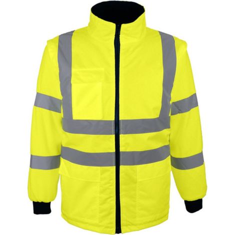 Blouson gilet haute visibilité Singer Safety Jaune M