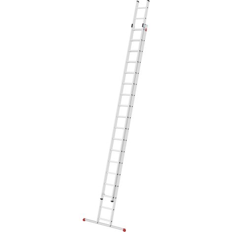 Hailo S80 ProfiStep duo, Aluminium-Schiebeleiter 2-teilig, 2x18 Sprossen (1/5)