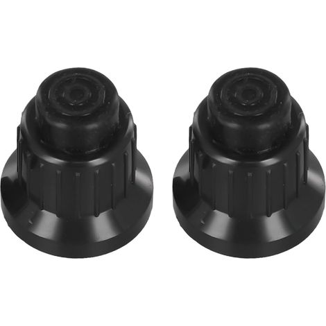 Lot de 2 bouchons d'allumage à piles AAA pour barbecue à gaz, barbecue, foyer à gaz, générateur d'étincelles, noir (1/5)