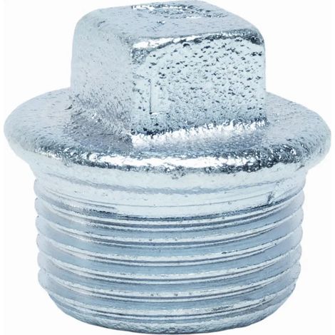 Tappo Maschio 21/2" Zincato