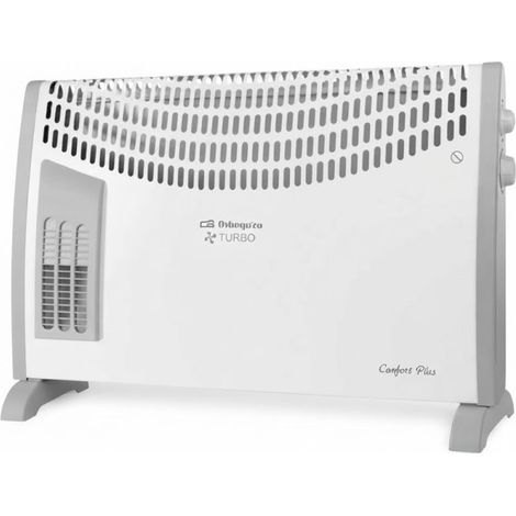 Convettore elettrico Orbegozo da 2000 W con termostato e ventilatore  Radiatore elettrico a basso consumo  Riscaldatore elettr (1/5)