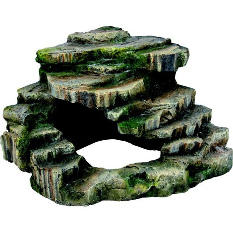 Eck-Fels mit Höhle 26 20 26 cm