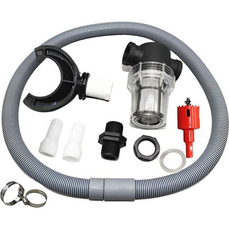 Tuyau, Kit déviateur Baril Pluie, Ensemblbaril Pluie, gouttière, Pluie pour Tuyau Kit récupération d'eau Pluie (1/5)
