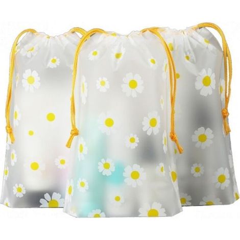 Set of 10 Storage Bags, Shoe Bags, Multifunctional Transparent Travel Cosmetic Bags (Shoes Not Included) (1/5)