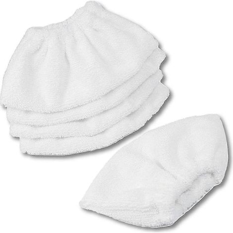 Ensemble de 5 housses en microfibre pour embout manuel de nettoyeur vapeur Karcher EasyFix SC1, SC2, SC3, SC4, SC5 (1/5)
