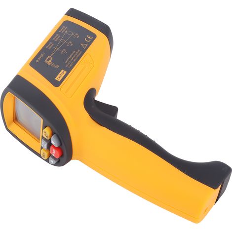 Thermomètre sans contact GM1150A, thermomètre infrarouge portable, instrument de mesure de température industriel (1/5)