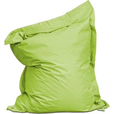 Pouf de jardin en polyester vert 180 x 145 cm (1/3)