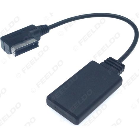 Compatible avec le câble audio Bluetooth sans fil Mercedes-Benz AMI, l'adaptateur Bluetooth et le câble adaptateur AUX pour autoradio.